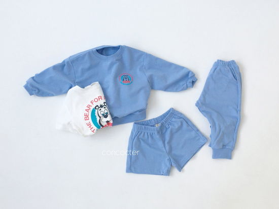 CONCOCTER - Korean Children Fashion - #Kfashion4kids - Very Good Sweatshirt+Tee+Shorts+Pants Set - 9