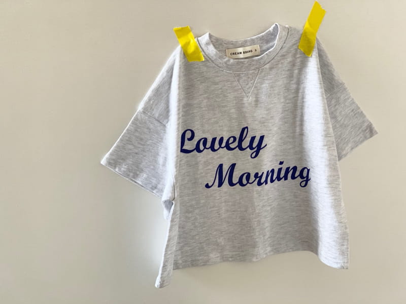 CREAM BBANG - Korean Children Fashion - #Kfashion4kids - Morning Top Bottom Set - 10