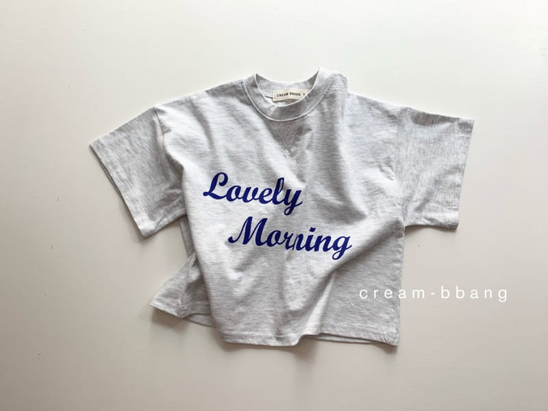 CREAM BBANG - Korean Children Fashion - #Kfashion4kids - Morning Top Bottom Set - 4