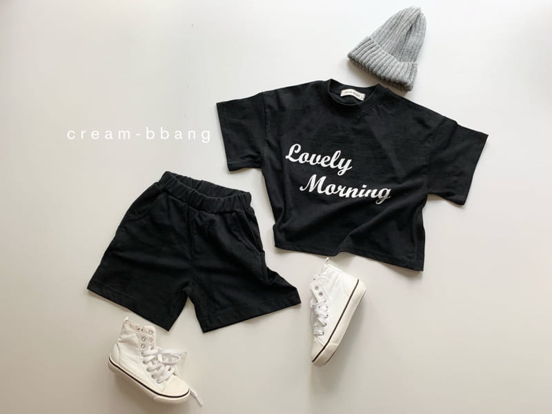 CREAM BBANG - Korean Children Fashion - #Kfashion4kids - Morning Top Bottom Set - 6