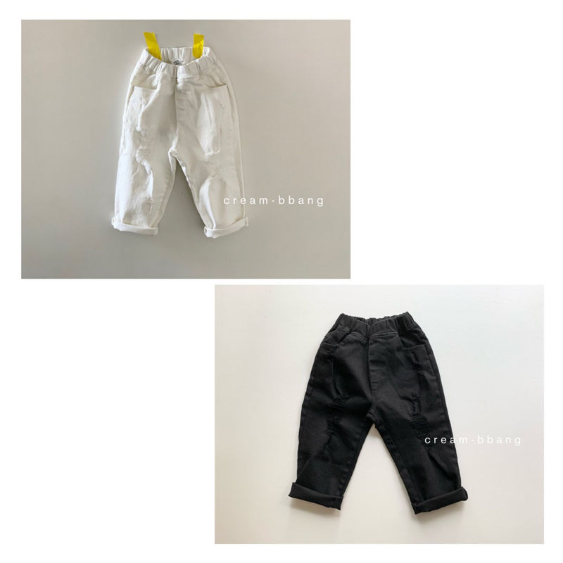 CREAM BBANG - Korean Children Fashion - #Kfashion4kids - Kelly Cotton Vintage Baggy