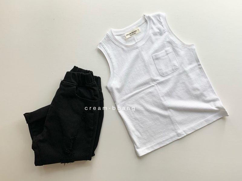 CREAM BBANG - Korean Children Fashion - #Kfashion4kids - Kelly Cotton Vintage Baggy - 4