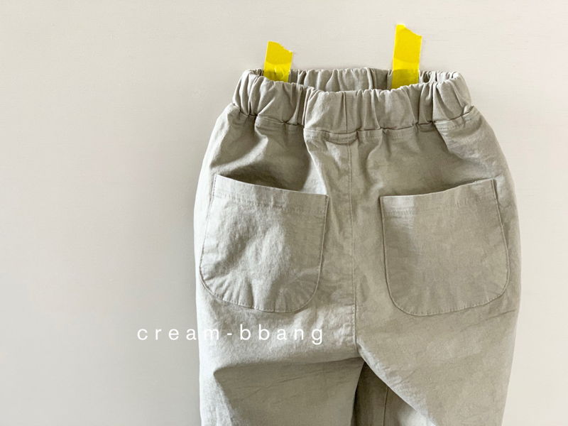 CREAM BBANG - Korean Children Fashion - #Kfashion4kids - Lucky Catch Ion Baggy Pants - 2