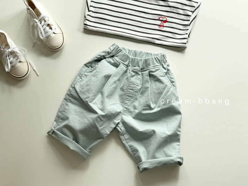 CREAM BBANG - Korean Children Fashion - #Kfashion4kids - Lucky Catch Ion Baggy Pants - 9