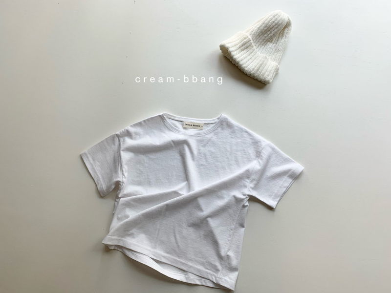 CREAM BBANG - Korean Children Fashion - #Kfashion4kids - Rush Simple Tee - 4