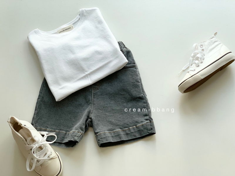 CREAM BBANG - Korean Children Fashion - #Kfashion4kids - Rush Simple Tee - 9