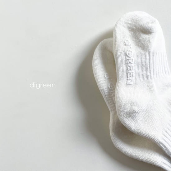 DIGREEN - Korean Children Fashion - #Kfashion4kids - Standard Socks [set of 3] - 4