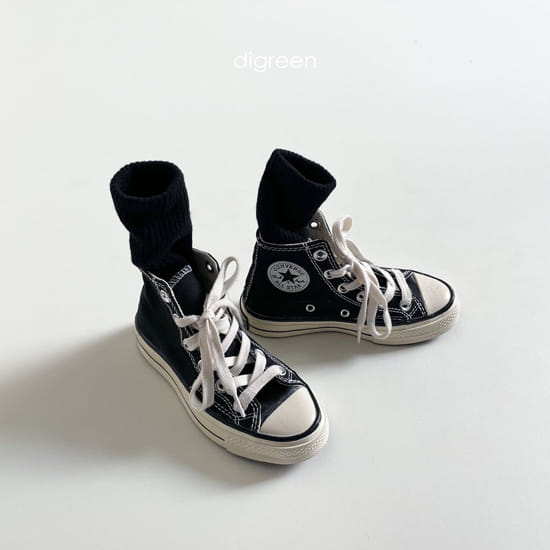 DIGREEN - Korean Children Fashion - #Kfashion4kids - Standard Socks [set of 3] - 8
