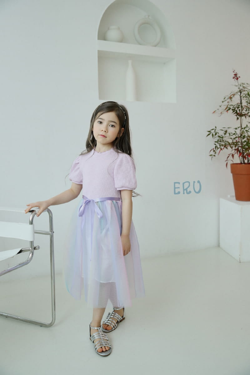E.RU - Korean Children Fashion - #Kfashion4kids - Sha Rainbow One-piece