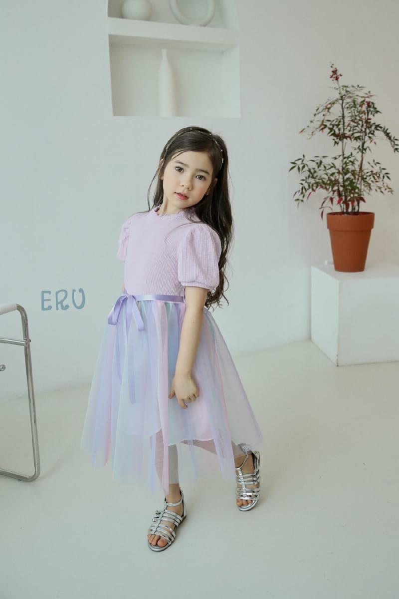 E.RU - Korean Children Fashion - #Kfashion4kids - Sha Rainbow One-piece - 5