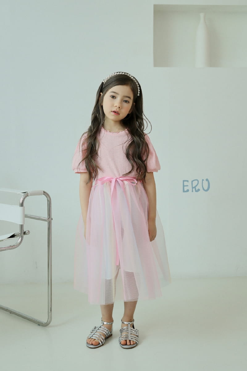 E.RU - Korean Children Fashion - #Kfashion4kids - Sha Rainbow One-piece - 7