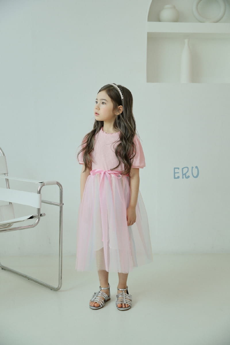 E.RU - Korean Children Fashion - #Kfashion4kids - Sha Rainbow One-piece - 8