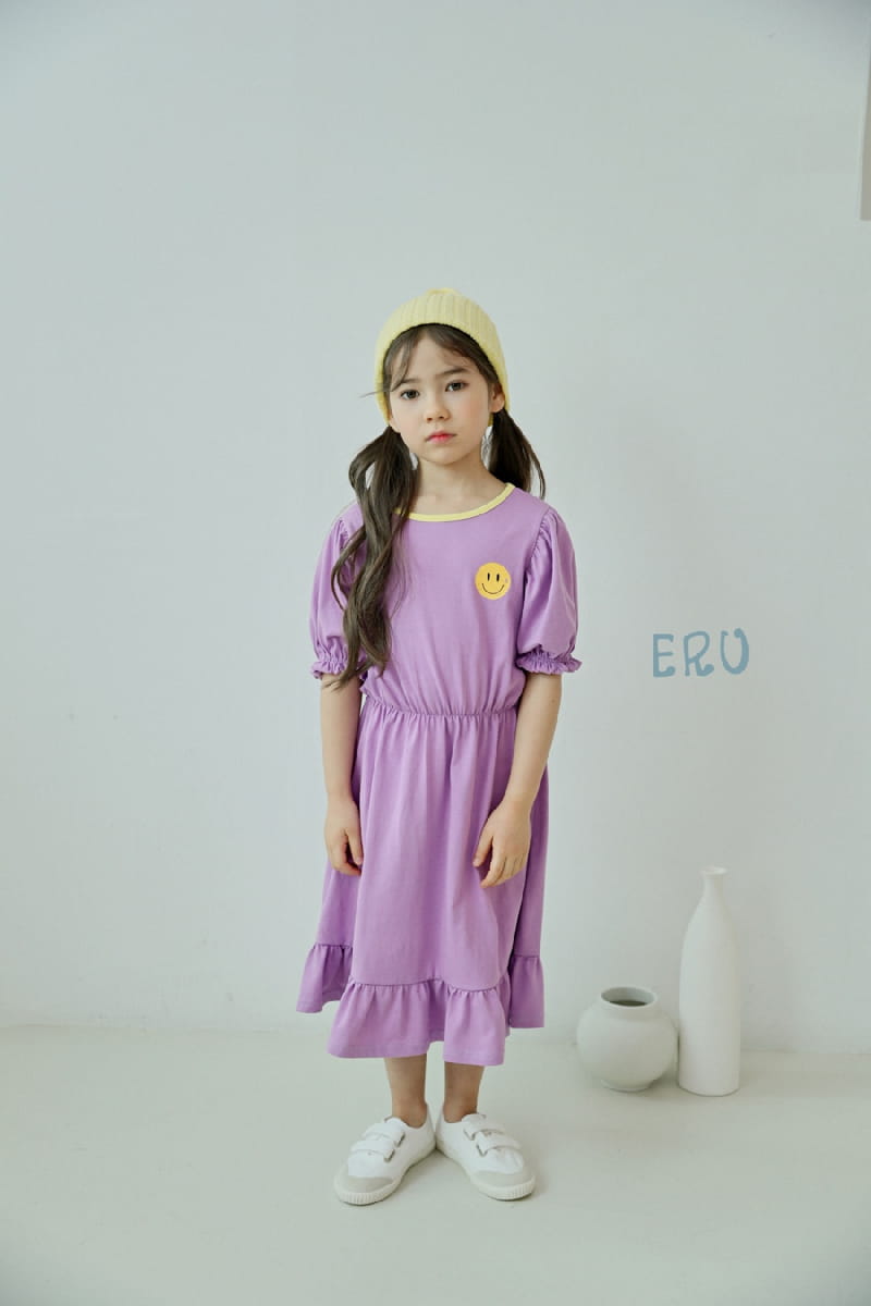 E.RU - Korean Children Fashion - #Kfashion4kids - Smile One-piece