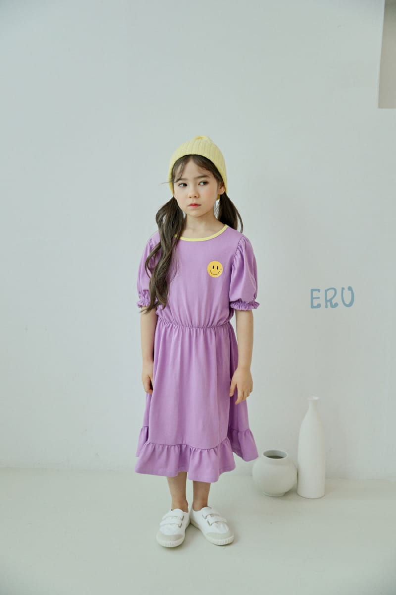 E.RU - Korean Children Fashion - #Kfashion4kids - Smile One-piece - 2