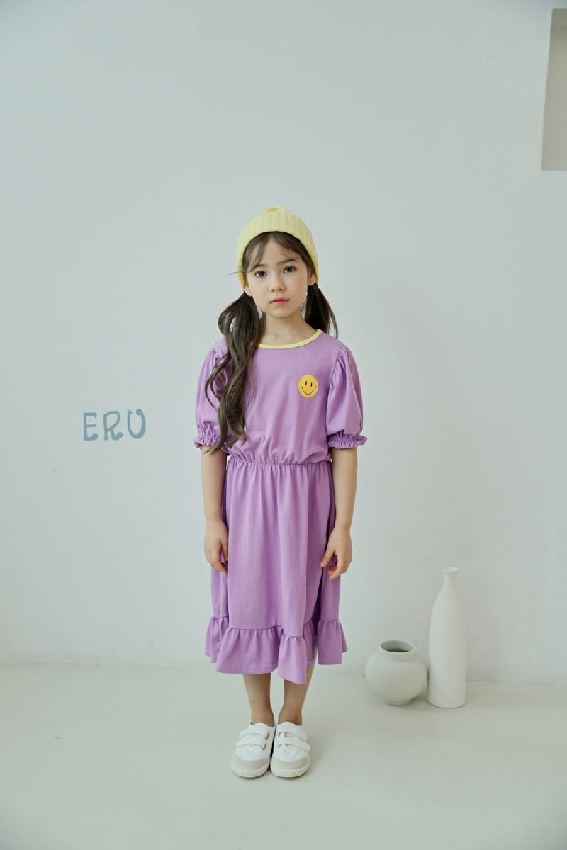 E.RU - Korean Children Fashion - #Kfashion4kids - Smile One-piece - 3