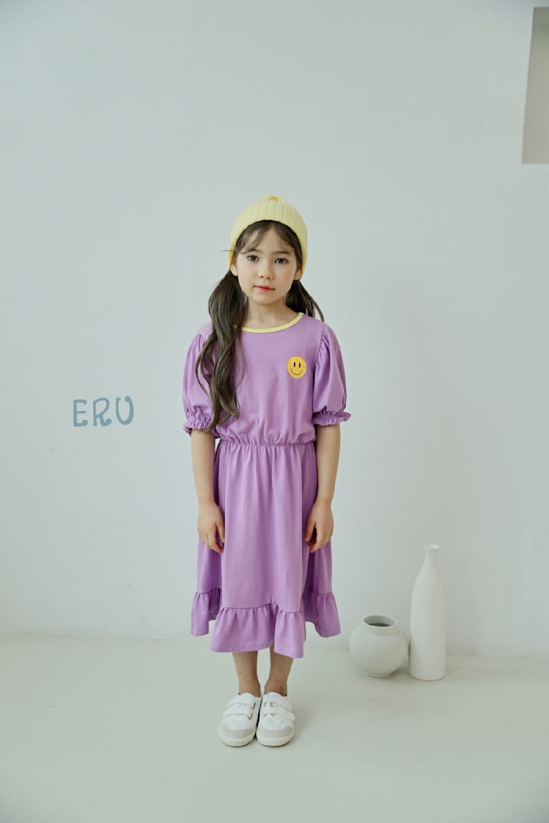 E.RU - Korean Children Fashion - #Kfashion4kids - Smile One-piece - 4