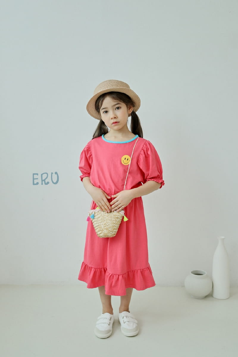 E.RU - Korean Children Fashion - #Kfashion4kids - Smile One-piece - 7