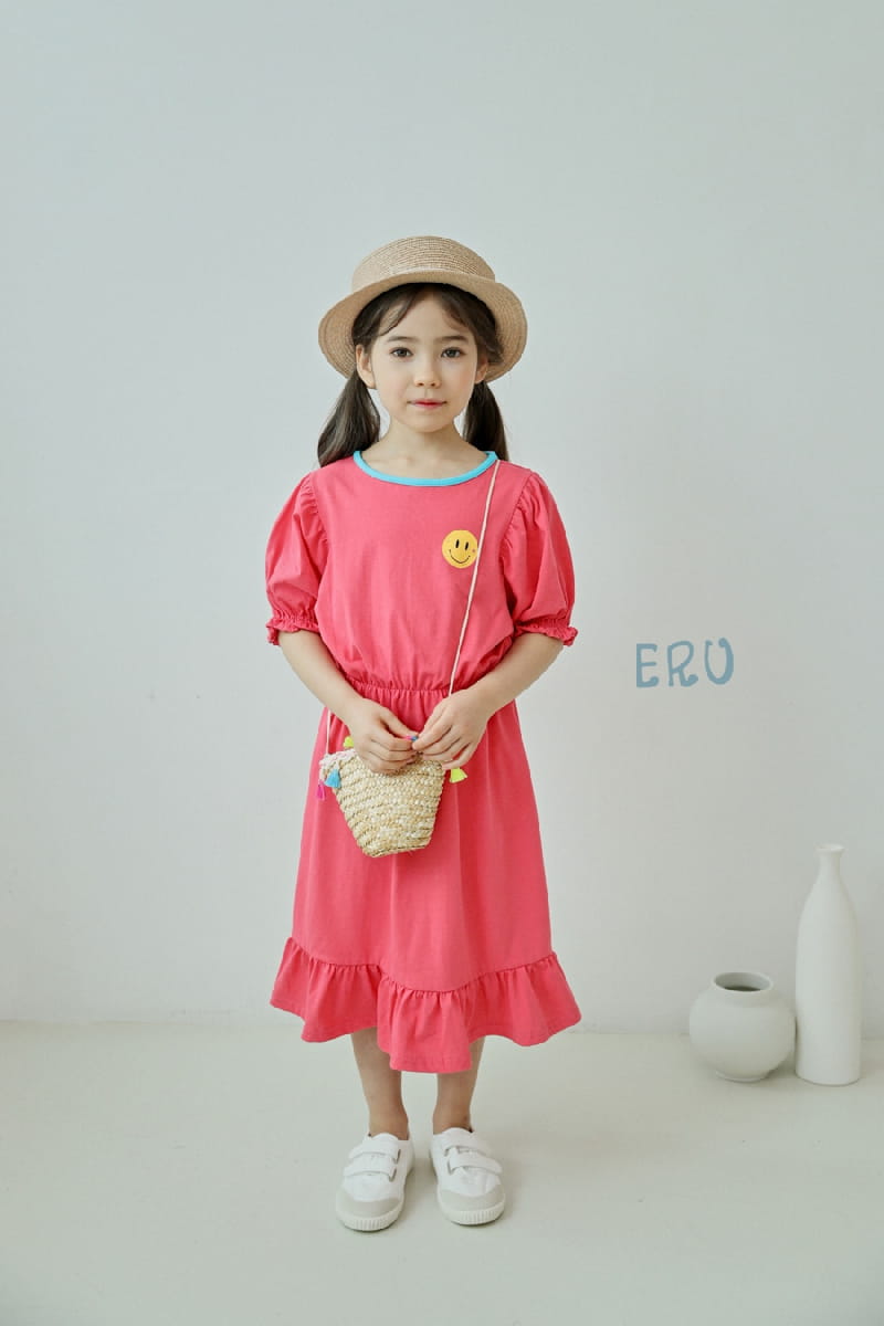 E.RU - Korean Children Fashion - #Kfashion4kids - Smile One-piece - 8