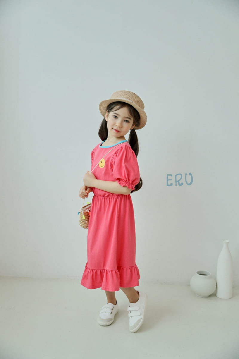 E.RU - Korean Children Fashion - #Kfashion4kids - Smile One-piece - 9