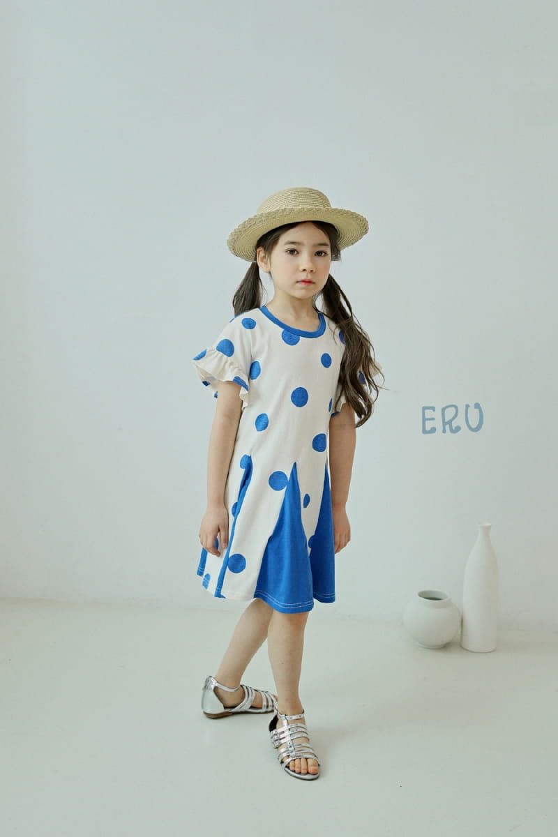 E.RU - Korean Children Fashion - #Kfashion4kids - Dots One-piece - 10