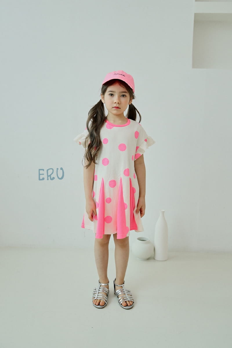 E.RU - Korean Children Fashion - #Kfashion4kids - Dots One-piece - 2