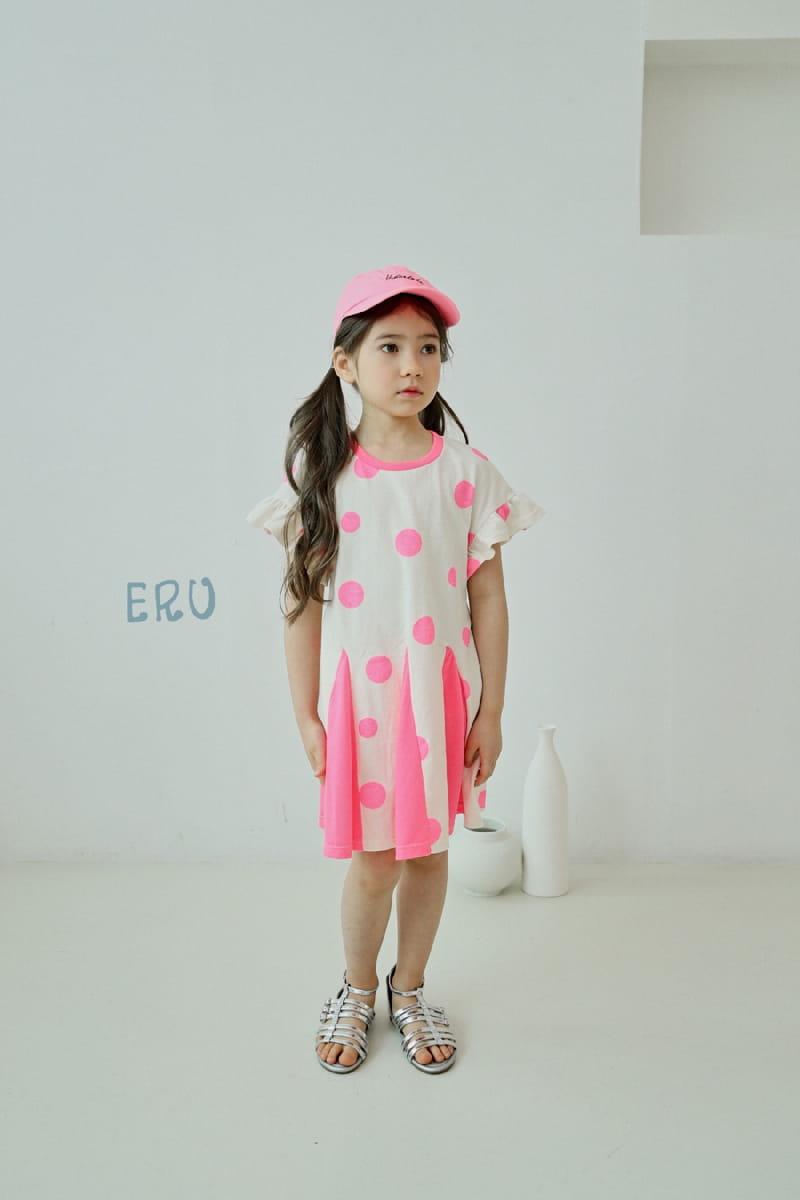 E.RU - Korean Children Fashion - #Kfashion4kids - Dots One-piece - 3