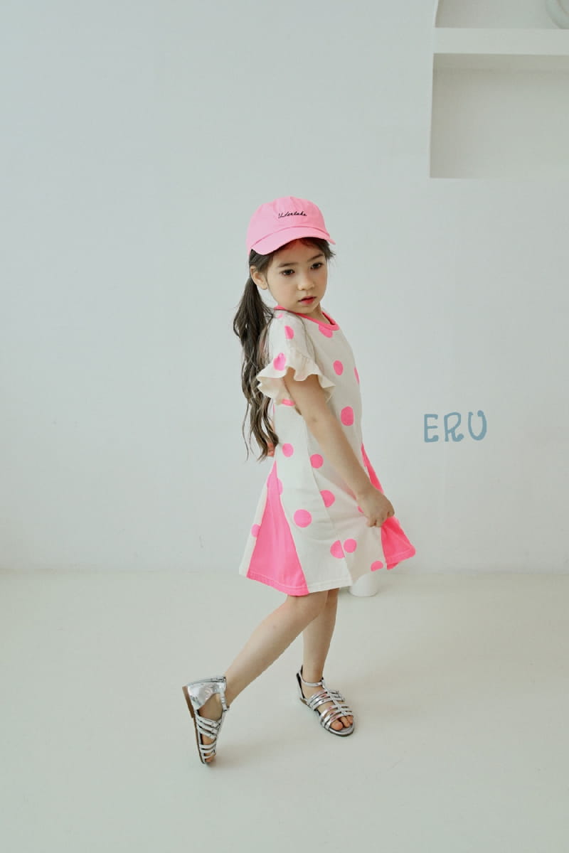 E.RU - Korean Children Fashion - #Kfashion4kids - Dots One-piece - 4