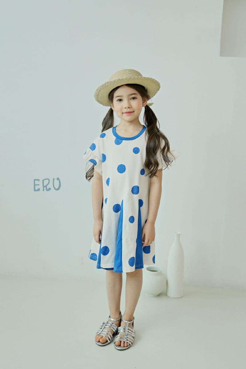E.RU - Korean Children Fashion - #Kfashion4kids - Dots One-piece - 6