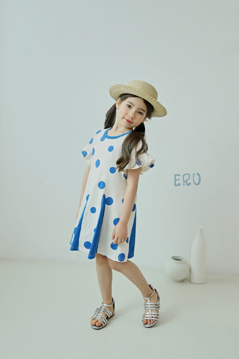 E.RU - Korean Children Fashion - #Kfashion4kids - Dots One-piece - 8