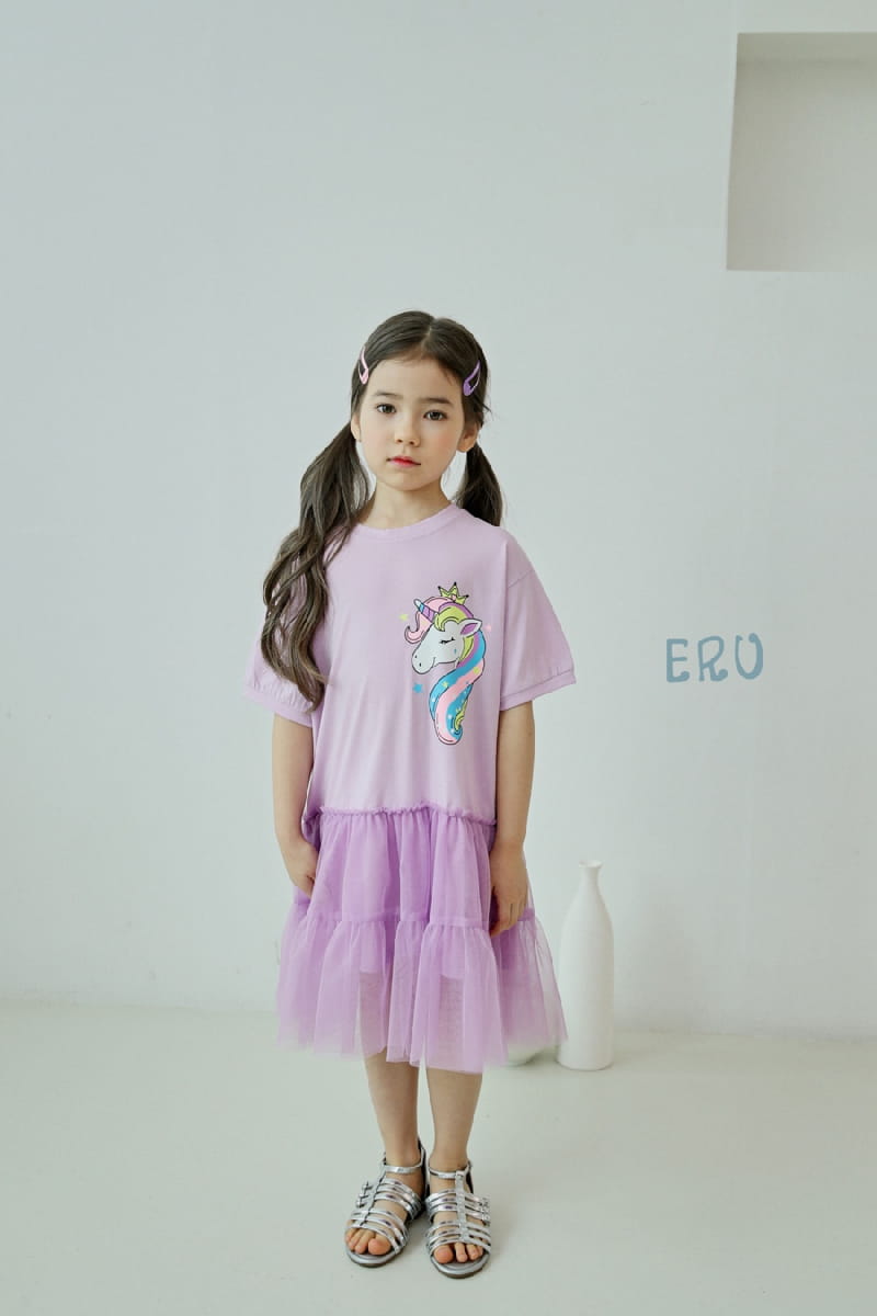 E.RU - Korean Children Fashion - #Kfashion4kids - Unicorn One-piece - 6