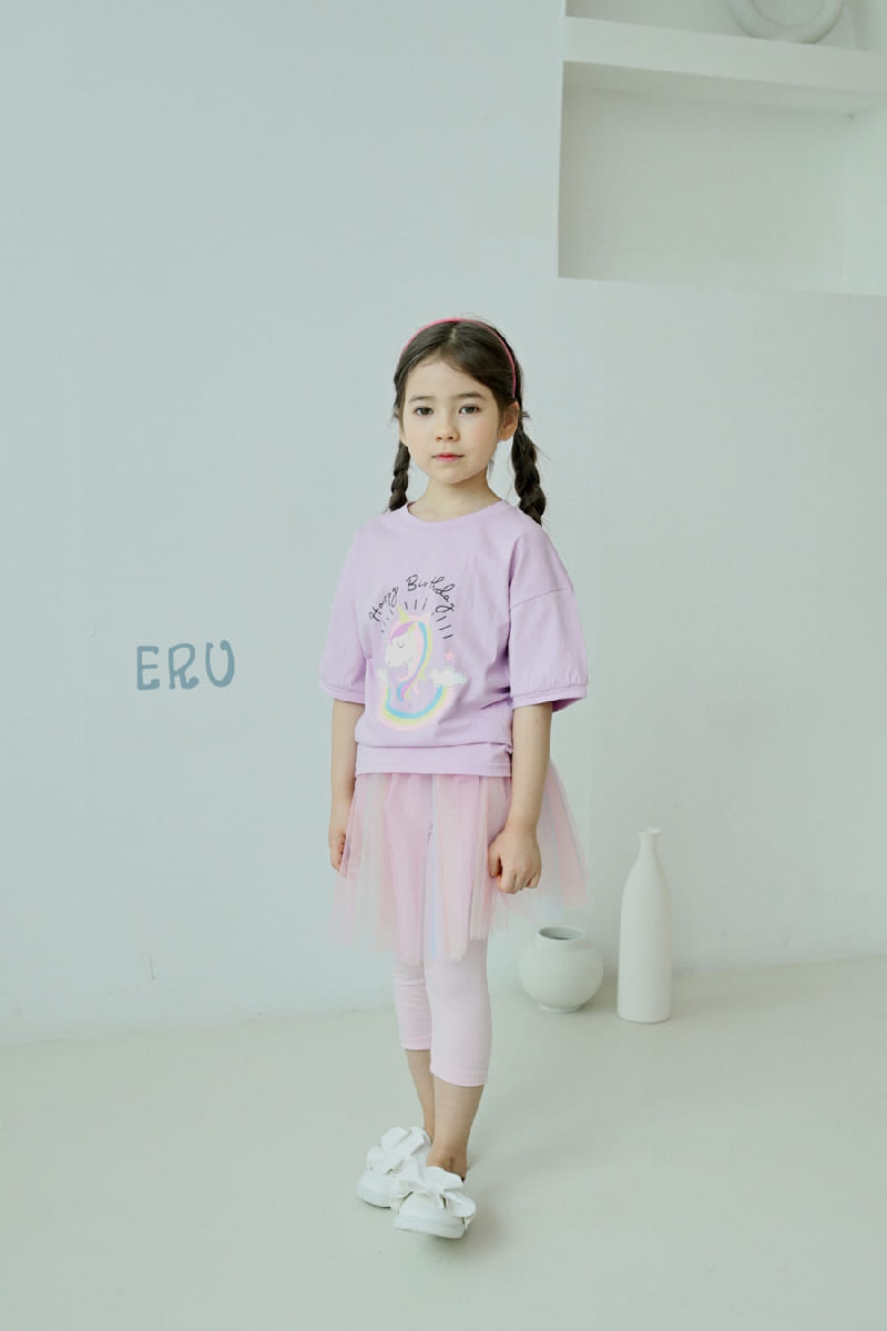 E.RU - Korean Children Fashion - #Kfashion4kids - Sha Skirt Leggings - 10