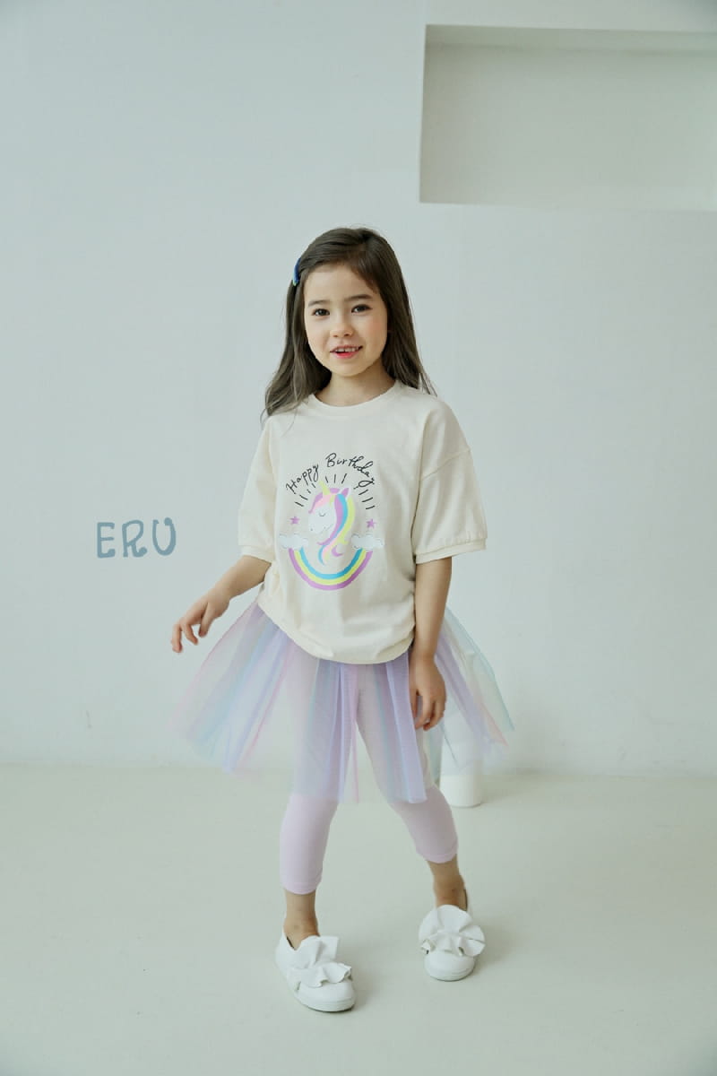 E.RU - Korean Children Fashion - #Kfashion4kids - Sha Skirt Leggings - 5