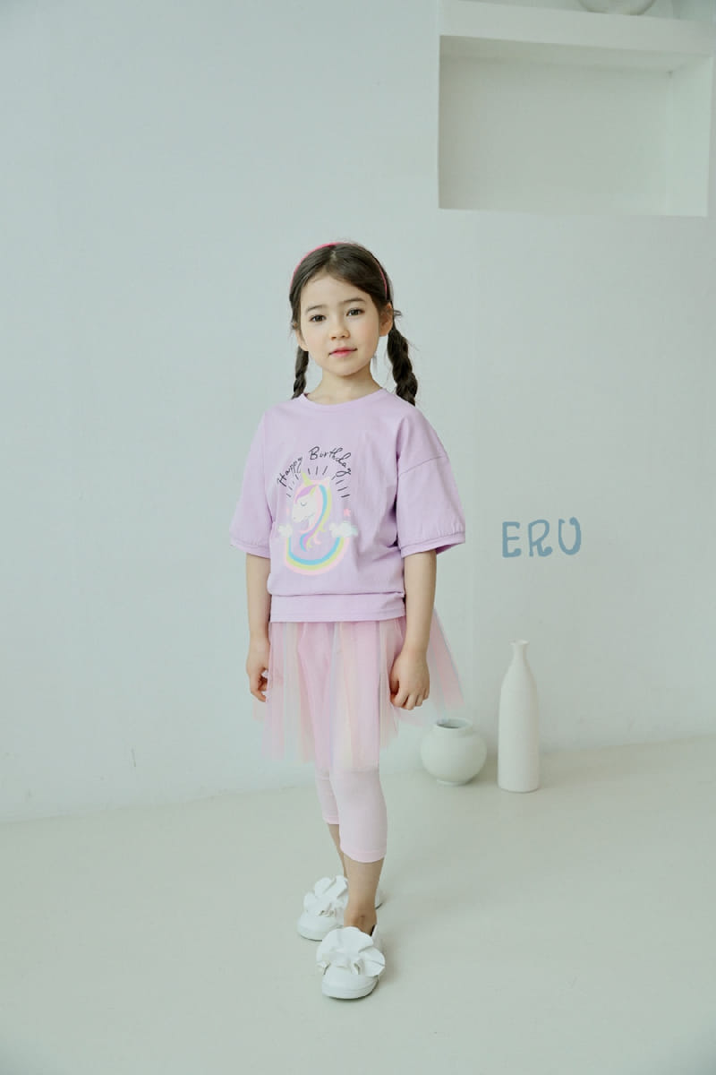 E.RU - Korean Children Fashion - #Kfashion4kids - Sha Skirt Leggings - 9