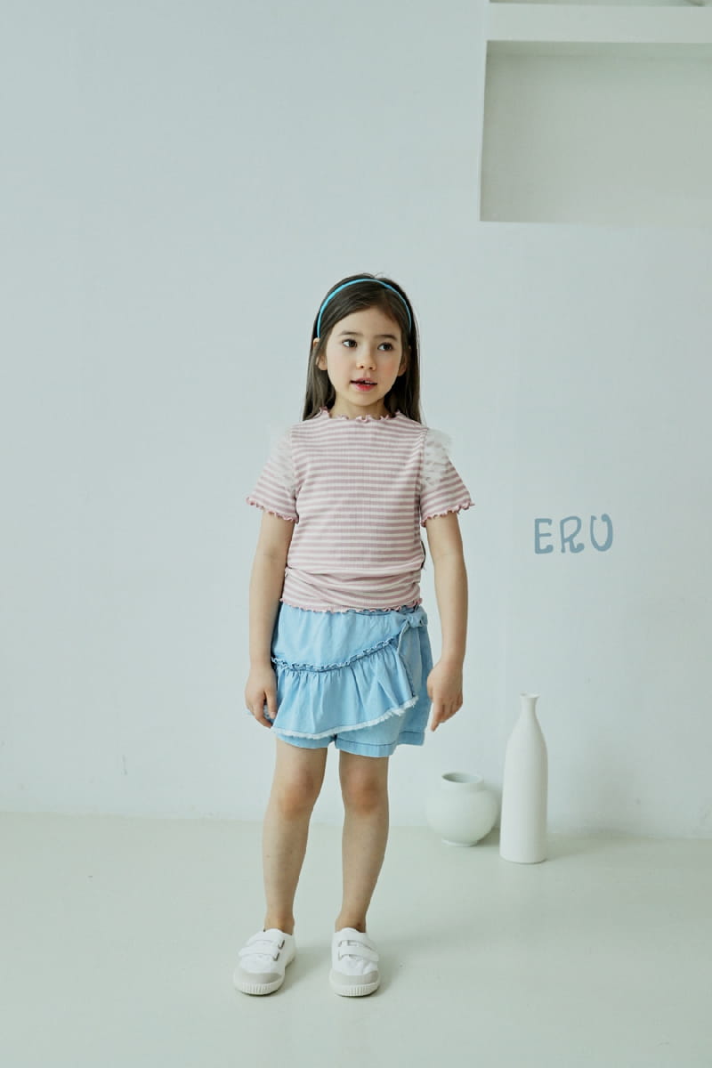 E.RU - Korean Children Fashion - #Kfashion4kids - Line Sha Tee - 2