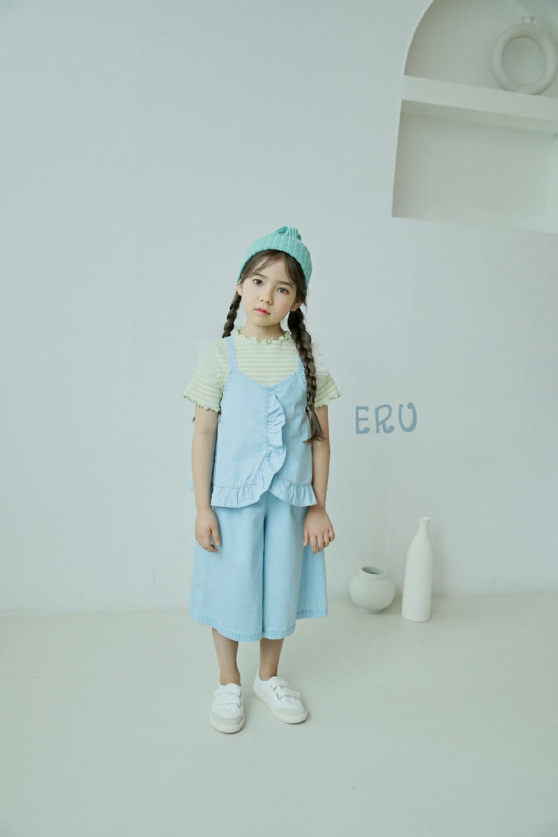 E.RU - Korean Children Fashion - #Kfashion4kids - Line Sha Tee - 5