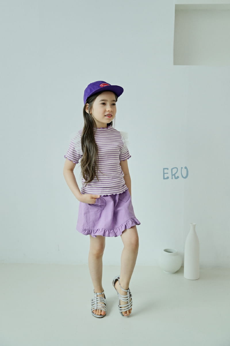 E.RU - Korean Children Fashion - #Kfashion4kids - Line Sha Tee - 7