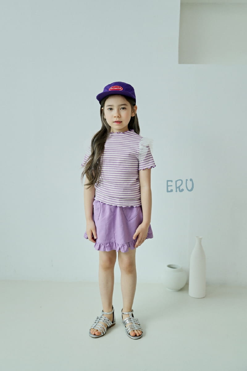 E.RU - Korean Children Fashion - #Kfashion4kids - Line Sha Tee - 8
