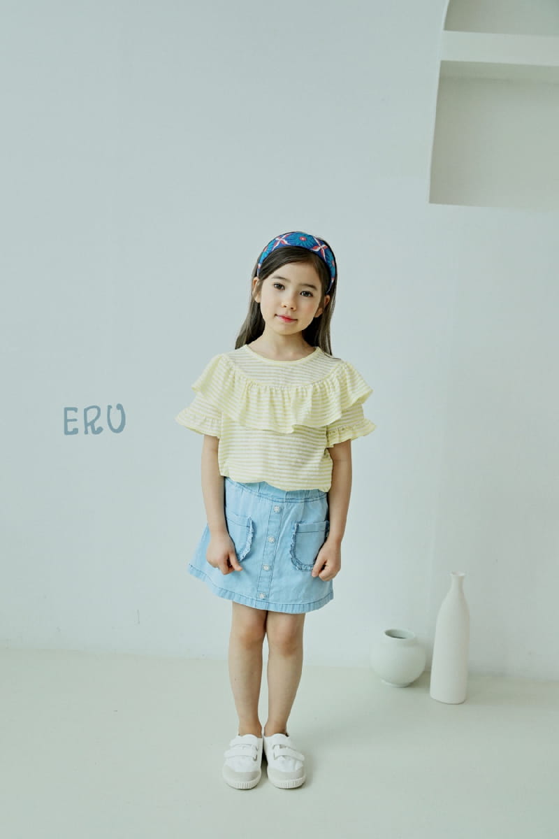 E.RU - Korean Children Fashion - #Kfashion4kids - Cape Tee - 3