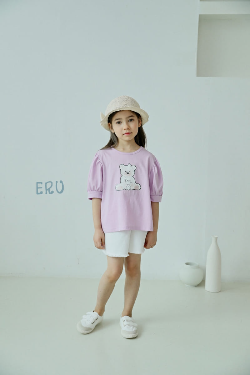 E.RU - Korean Children Fashion - #Kfashion4kids - Bear Tee - 4
