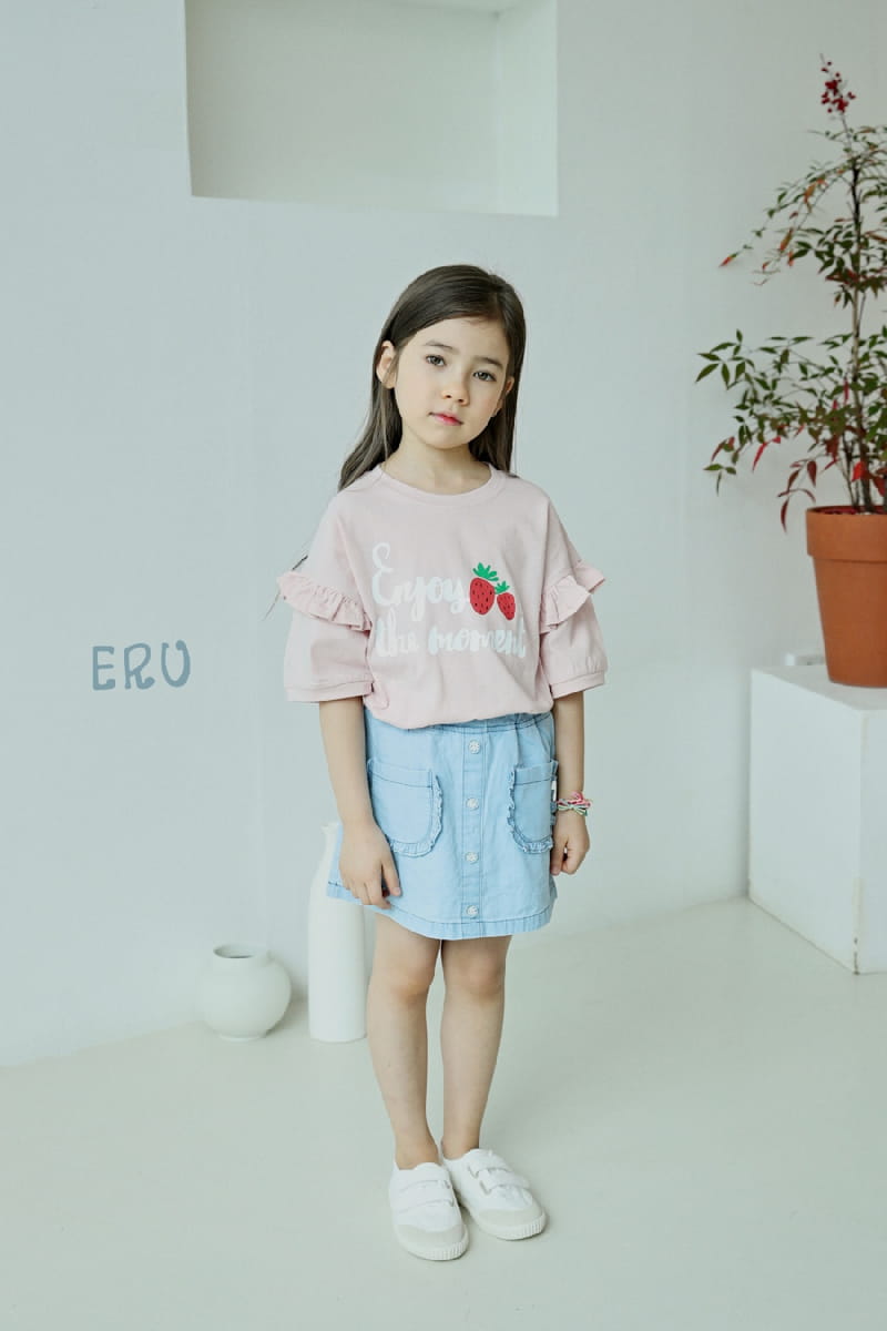 E.RU - Korean Children Fashion - #Kfashion4kids - Strawberry Tee - 2