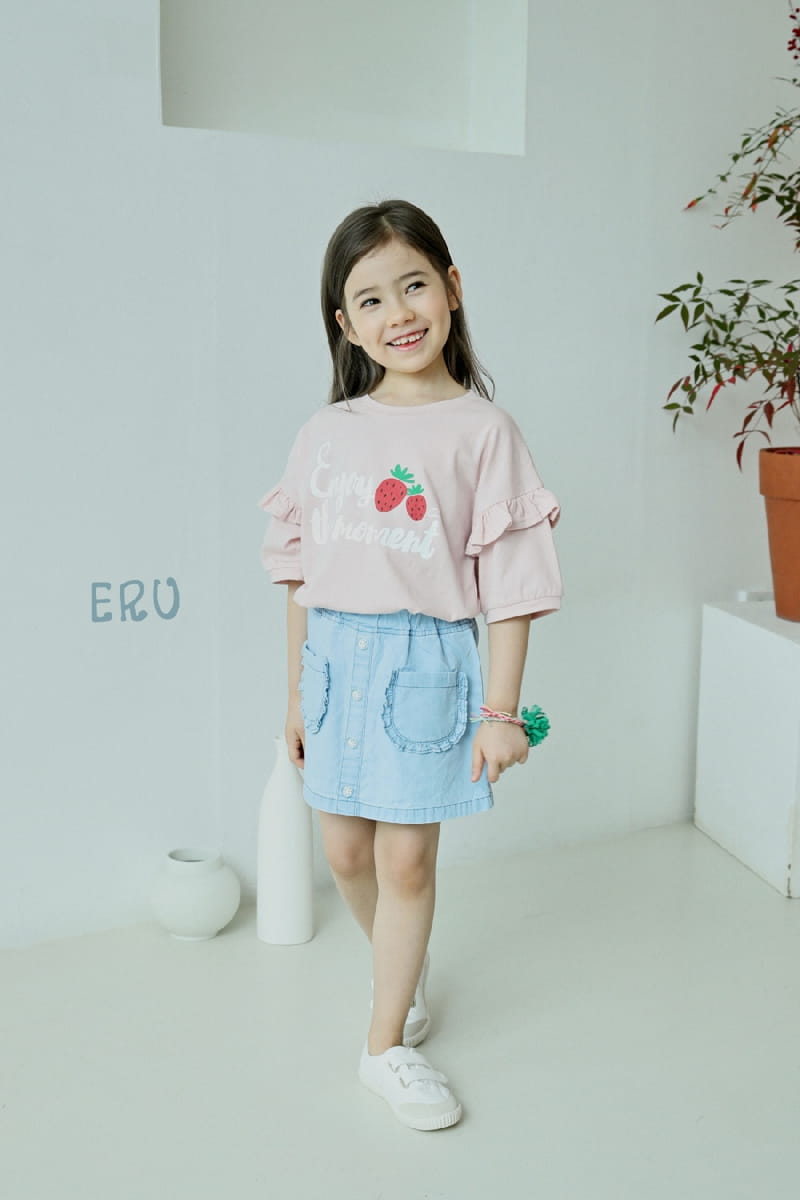 E.RU - Korean Children Fashion - #Kfashion4kids - Strawberry Tee - 3
