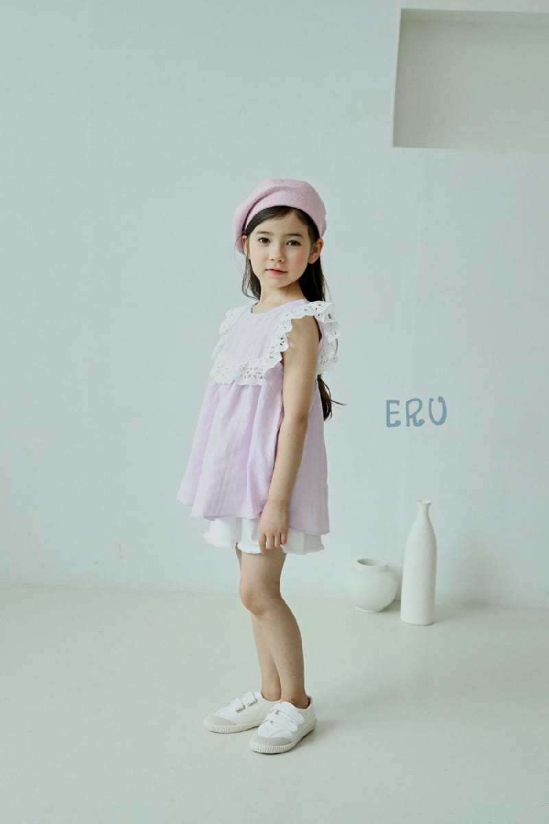 E.RU - Korean Children Fashion - #Kfashion4kids - Stripes Flower Blouse - 4