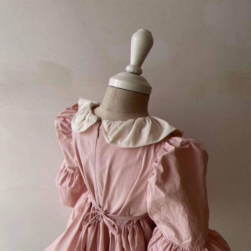EUGENIE CANDIES - Korean Children Fashion - #Kfashion4kids - Pink Marry One-piece - 3