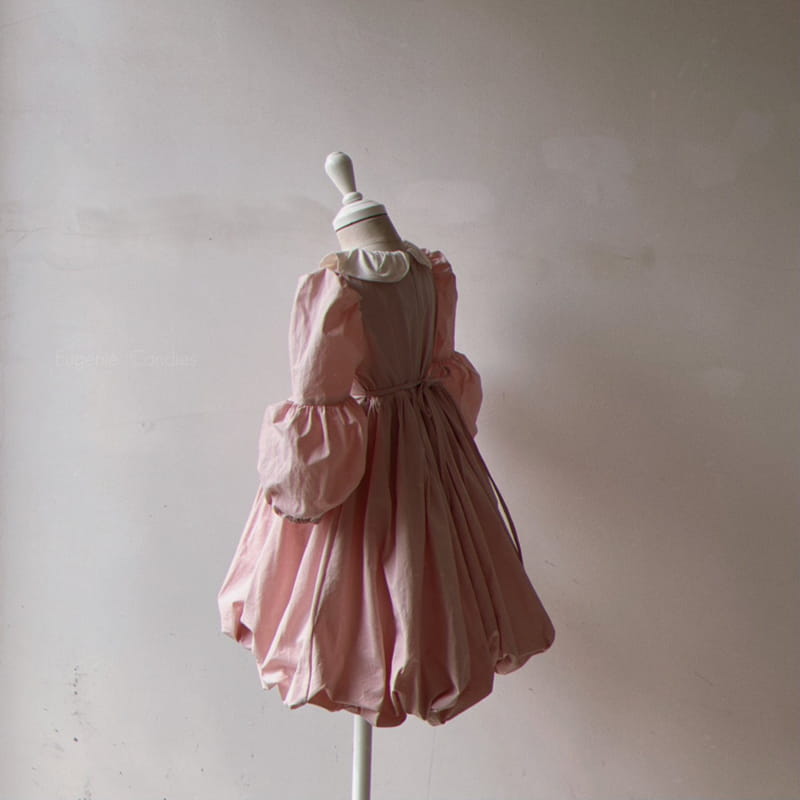 EUGENIE CANDIES - Korean Children Fashion - #Kfashion4kids - Pink Marry One-piece - 5
