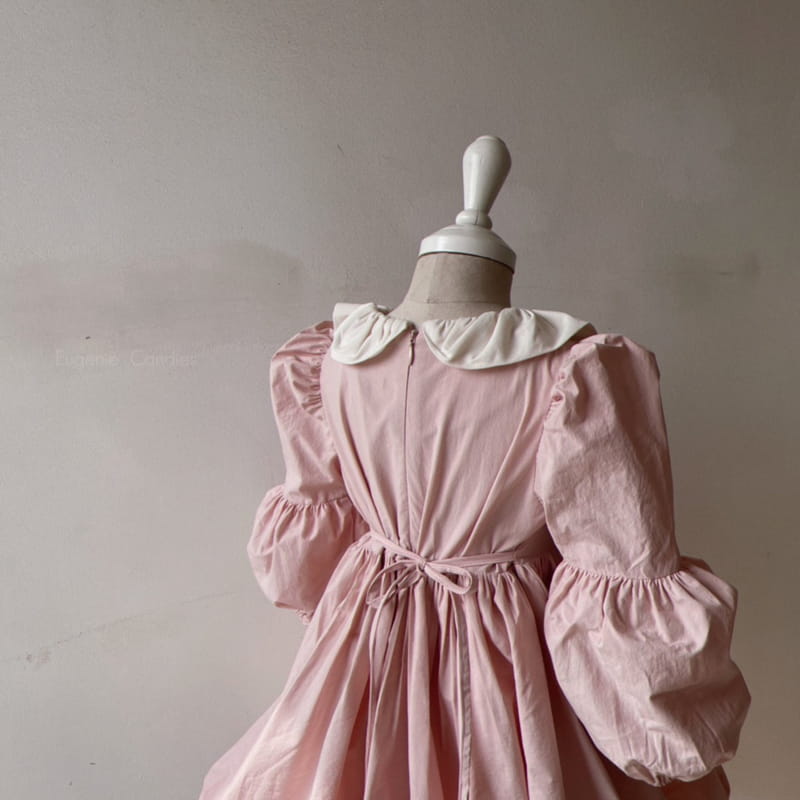 EUGENIE CANDIES - Korean Children Fashion - #Kfashion4kids - Pink Marry One-piece - 6
