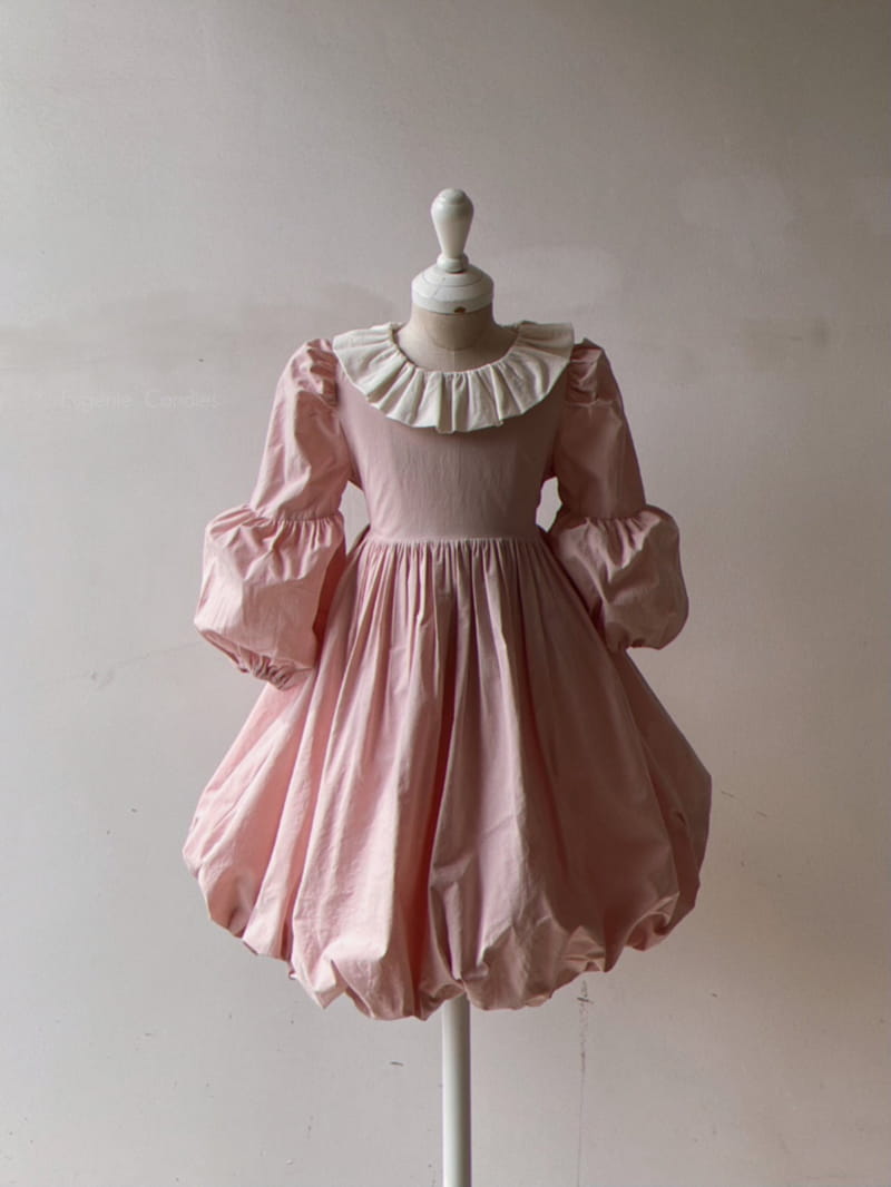 EUGENIE CANDIES - Korean Children Fashion - #Kfashion4kids - Pink Marry One-piece - 8