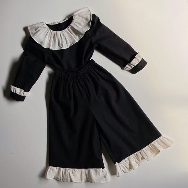 EUGENIE CANDIES - Korean Children Fashion - #Kfashion4kids - Moa Jell Top Bottom Set - 10
