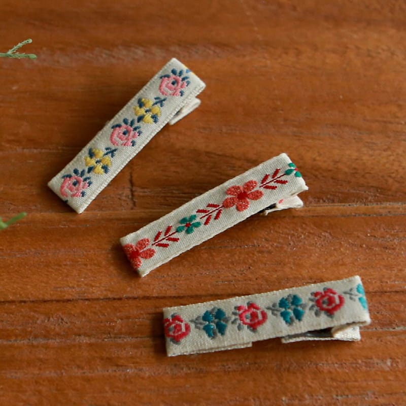 FLO - Korean Children Fashion - #Kfashion4kids - Mimi Hair Pin [set of 3] - 3