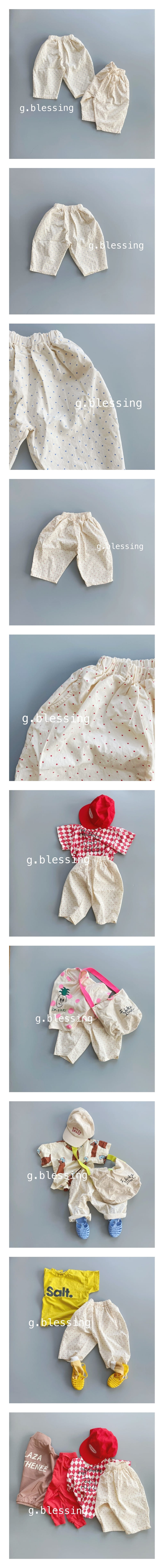 G BLESSING - Korean Children Fashion - #Kfashion4kids - Bong Bong Slacks