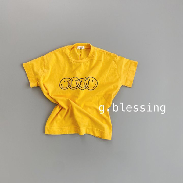G BLESSING - Korean Children Fashion - #Kfashion4kids - Smile Tee - 3